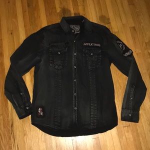 Affliction Button down shirt